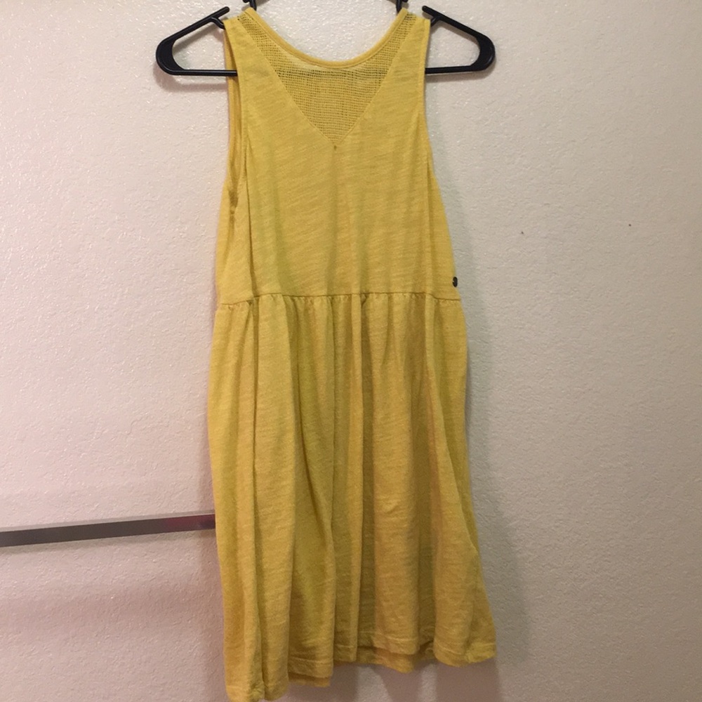 Roxy yellow dress